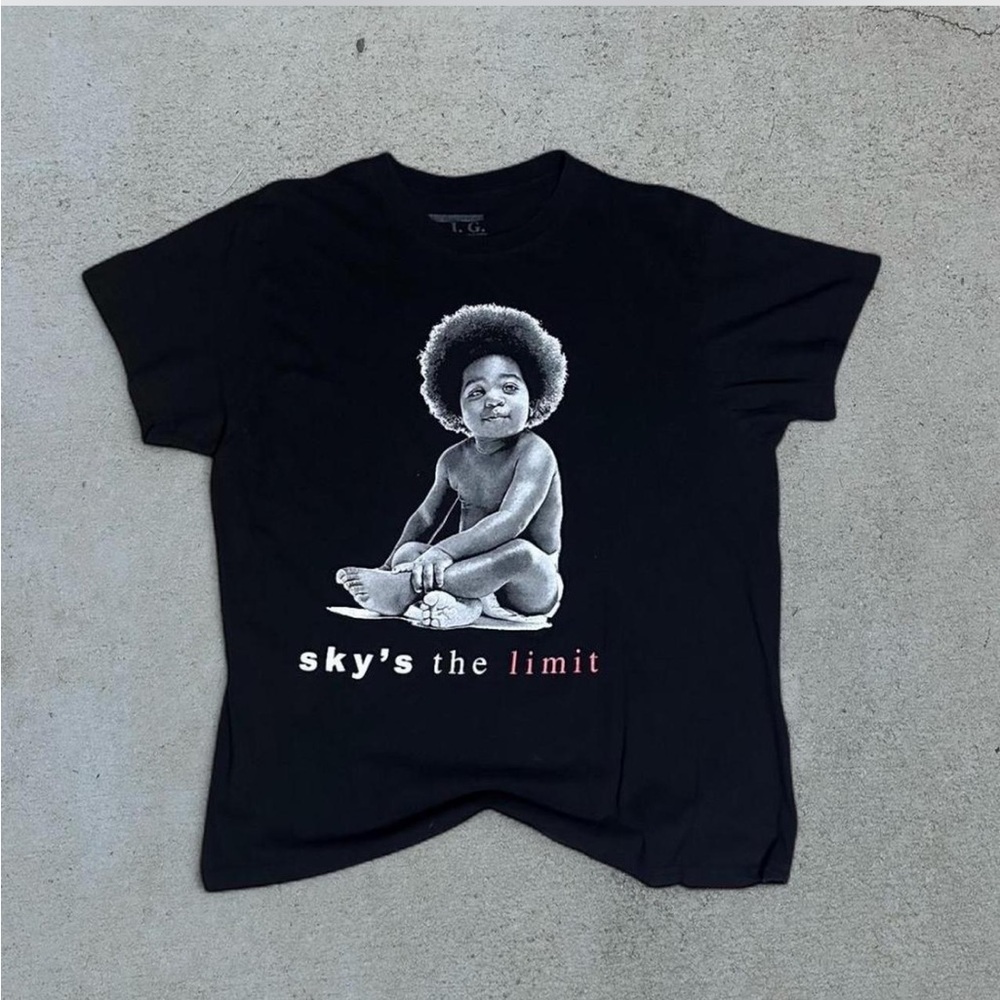Black biggie smalls men’s graphic tee size large